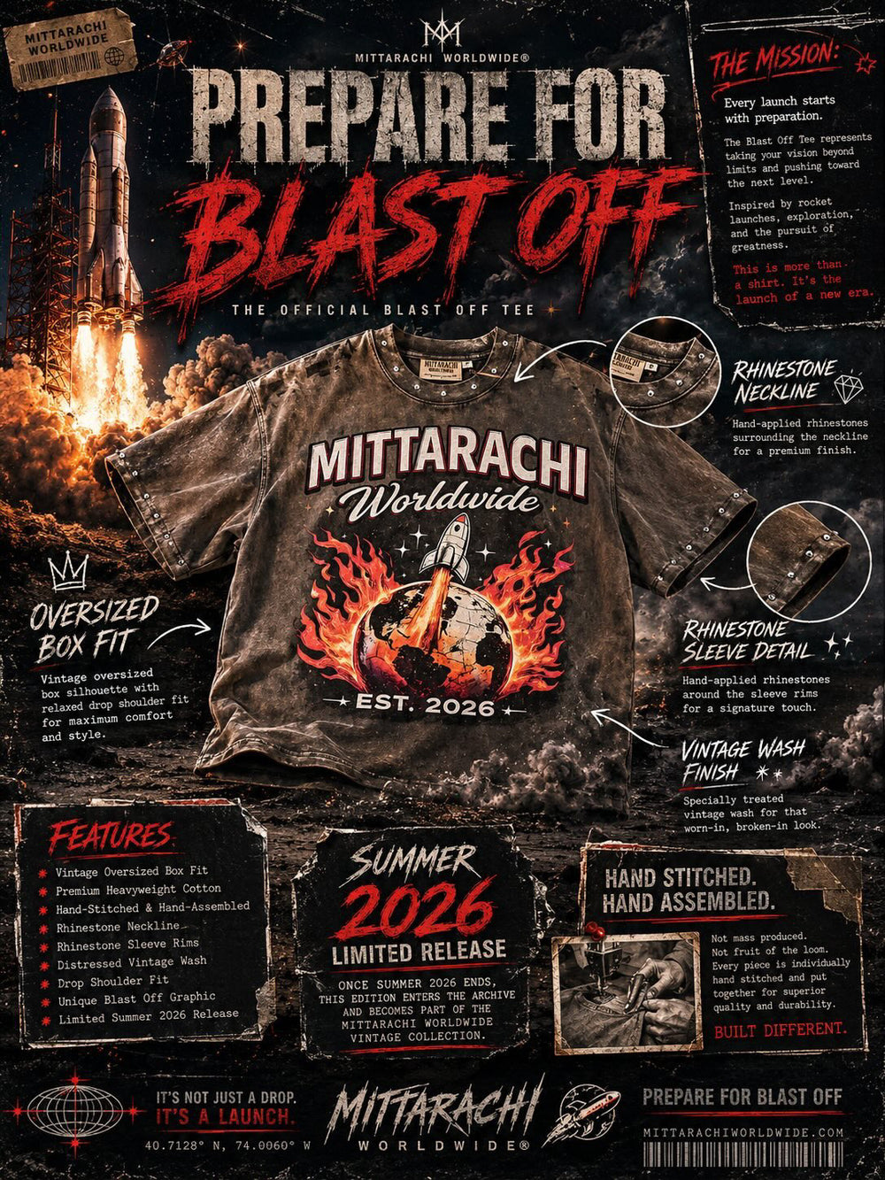 Blast Off T-Shirt (Limited Edition)